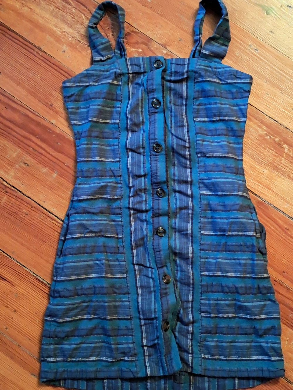 Roxy Baha Button-Front Mini Dress
